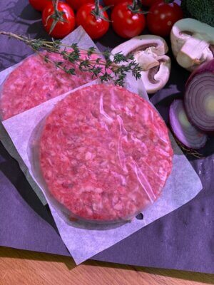 Beefburger (homemade) (4oz)