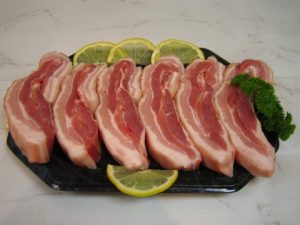 Belly Pork Strips x 6