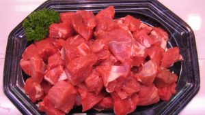 Diced Lamb