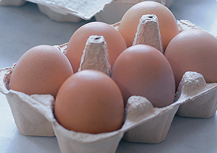 Locally produced barn eggs (chicken)