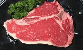 Locally produced T Bone steak