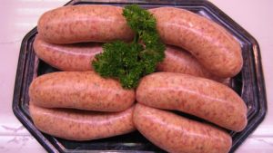 Romany Pork sausage